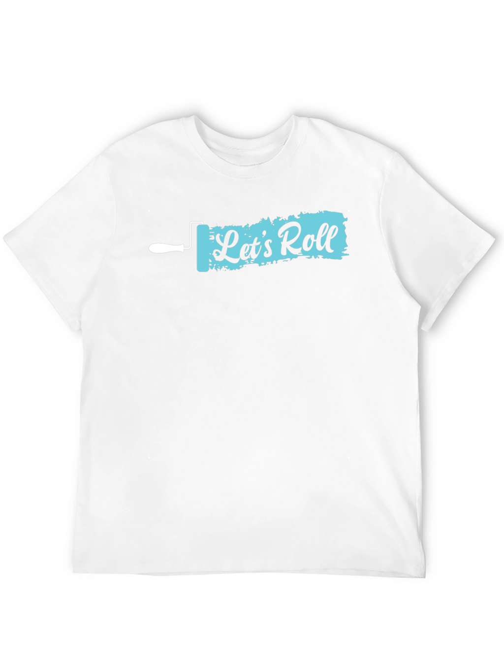 Lets Roll Painter T-Shirt - Black Graphic Tee