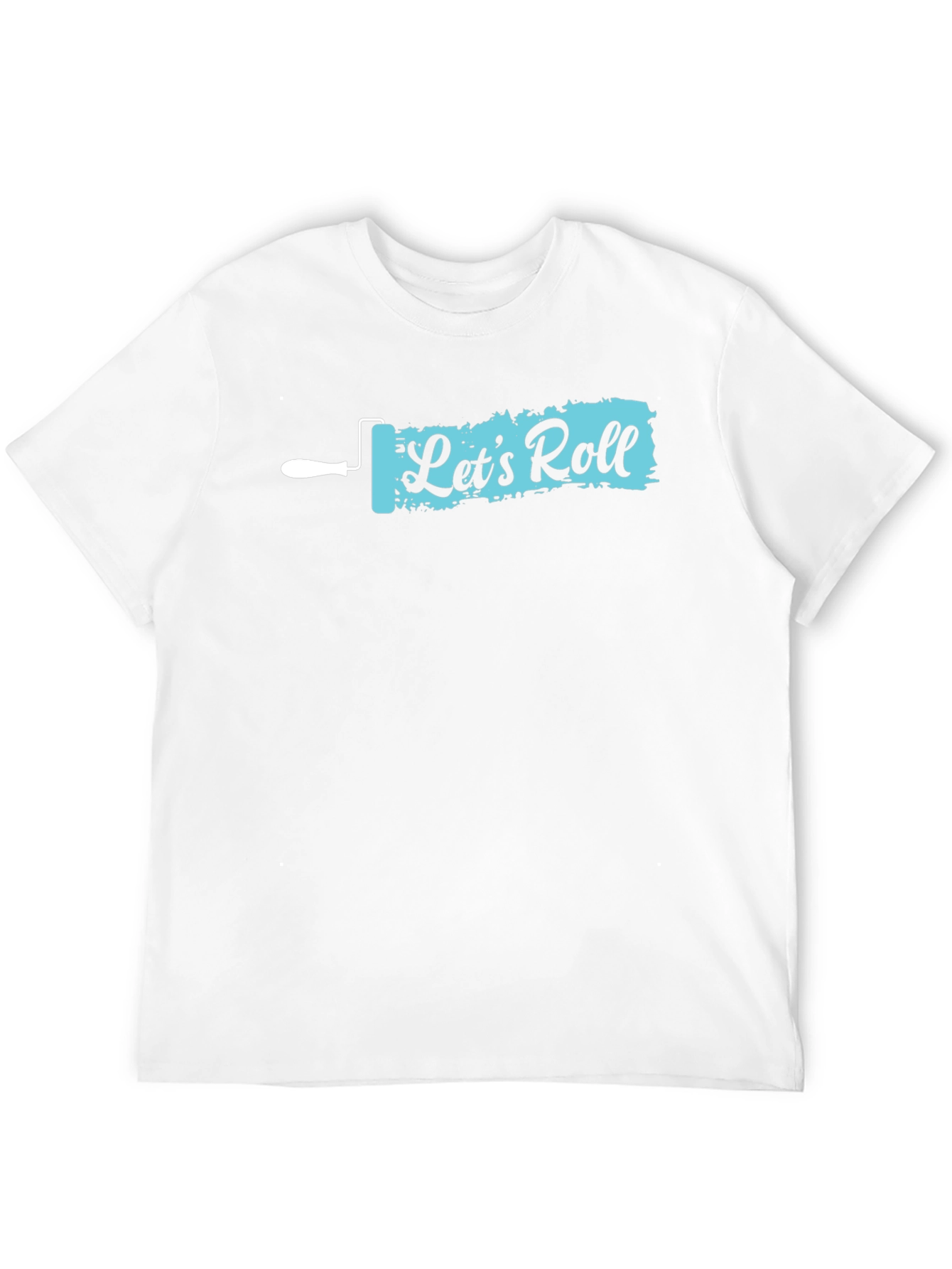 Lets Roll Painter T-Shirt - Black Graphic Tee