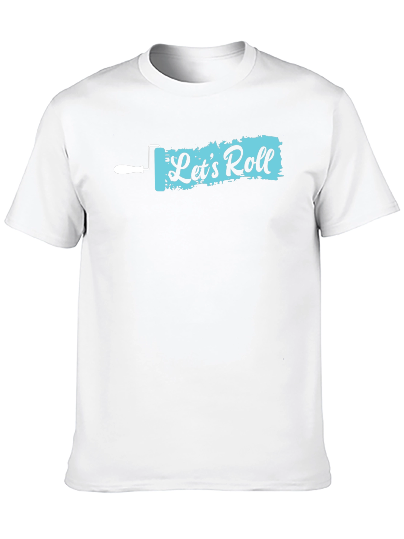 Lets Roll Painter T-Shirt - Black Graphic Tee