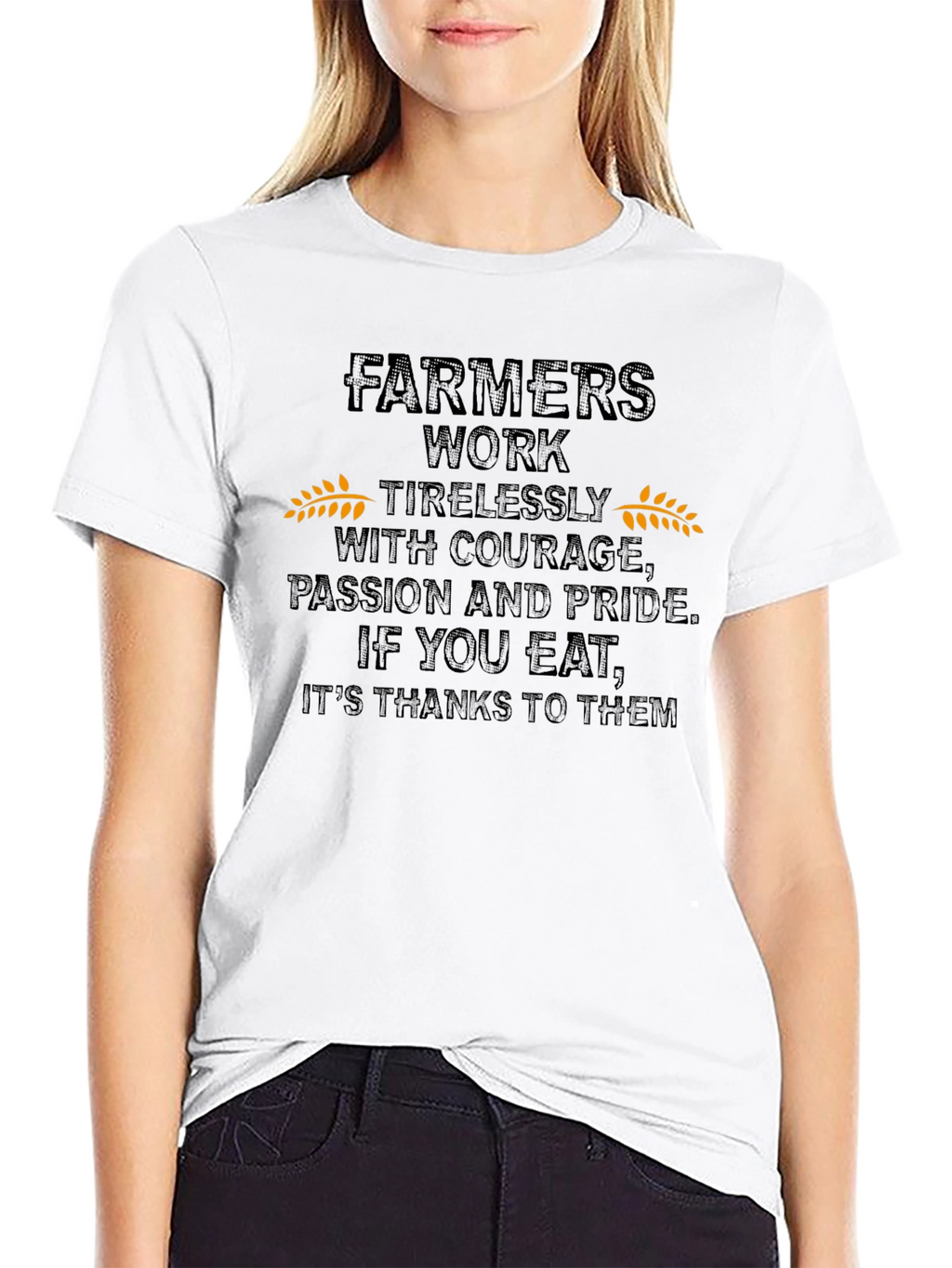 Farmers Work T-Shirt - Show Your Support!