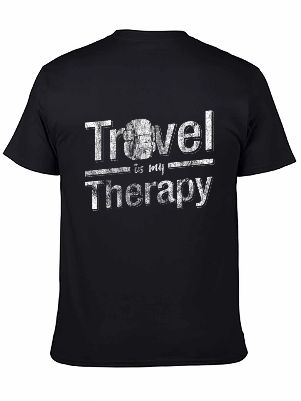 Travel is My Therapy Graphic T-Shirt