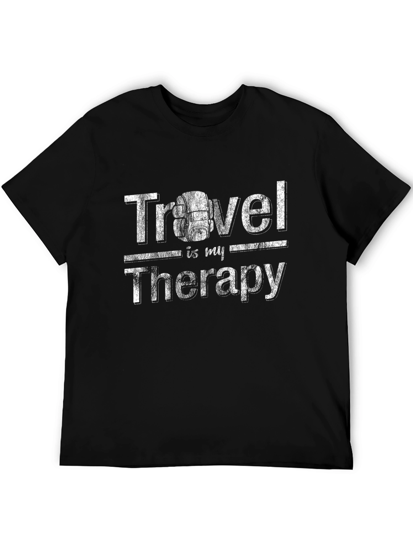 Travel is My Therapy Graphic T-Shirt