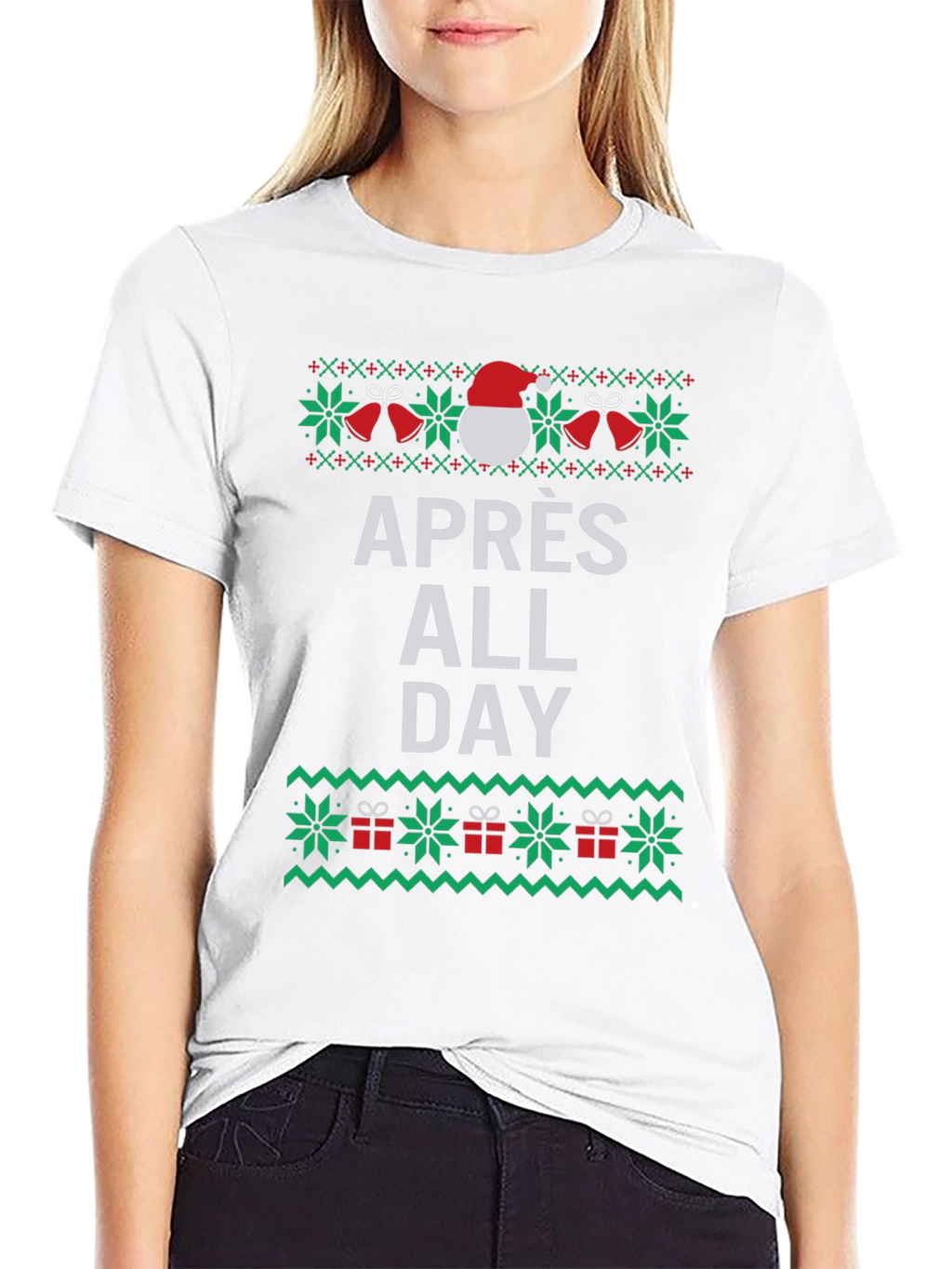Apres All Day Ugly Christmas T-Shirt