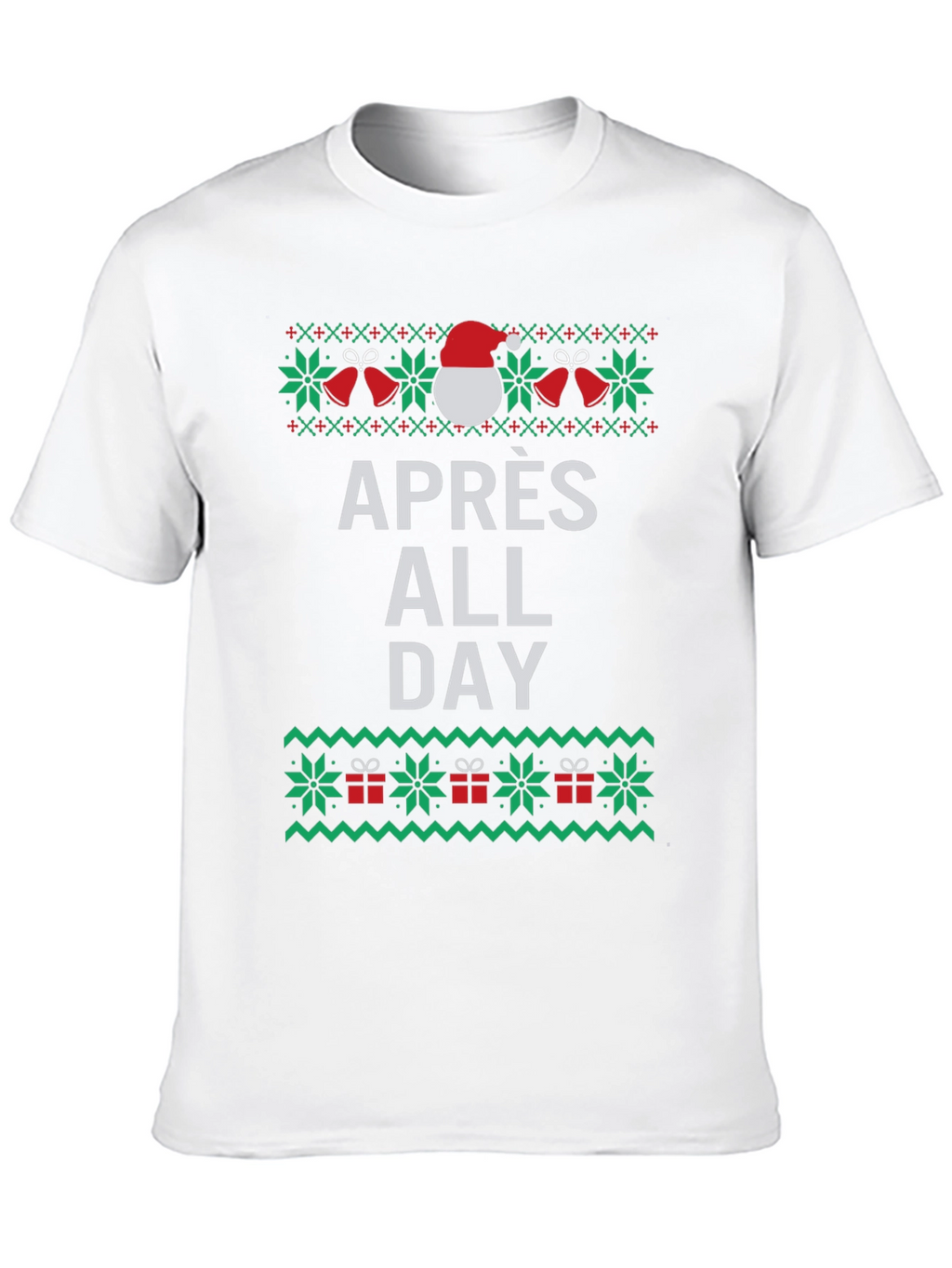 Apres All Day Ugly Christmas T-Shirt