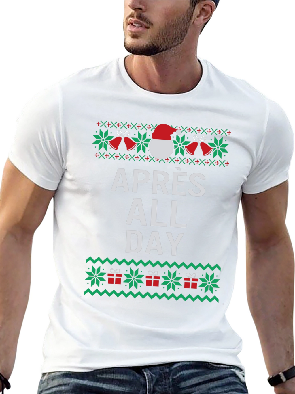 Apres All Day Ugly Christmas T-Shirt