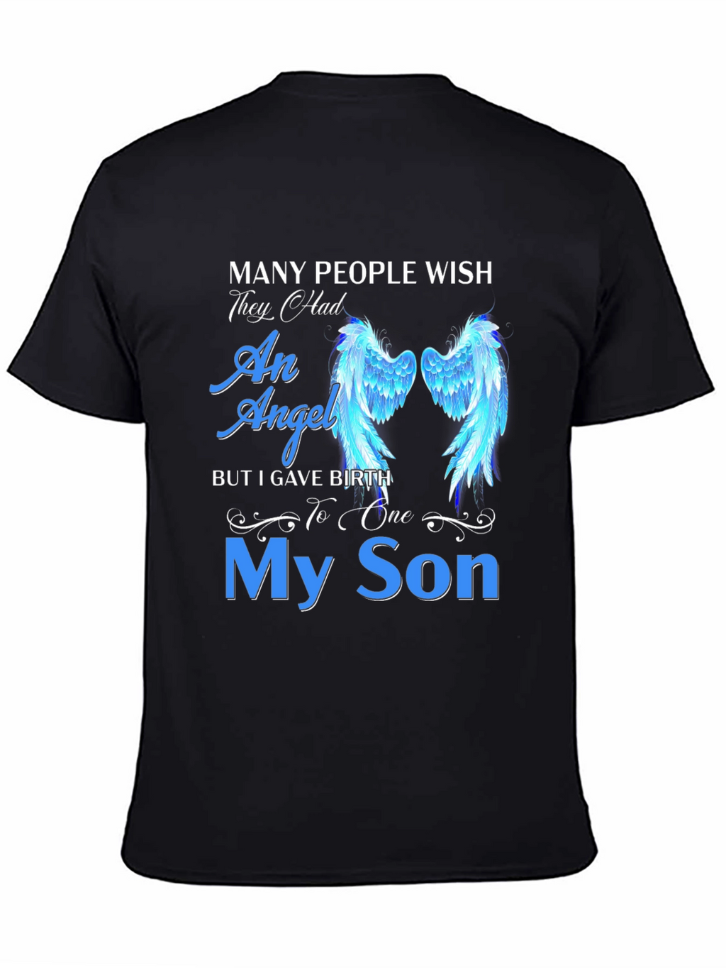 My Son Angel Wings Graphic Tee