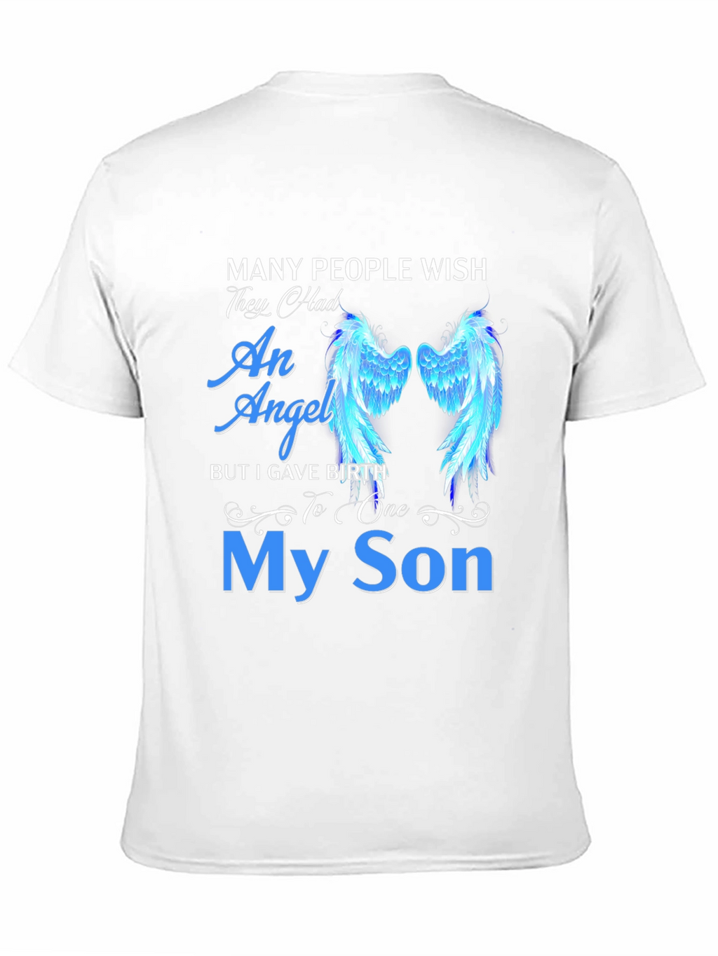 My Son Angel Wings Graphic Tee