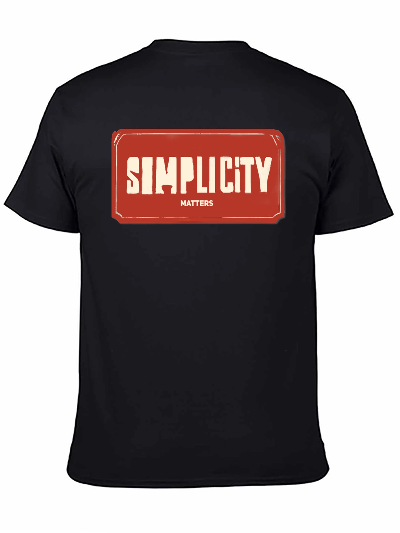 Simplicity Matters Graphic Tee - Unisex Casual T-Shirt