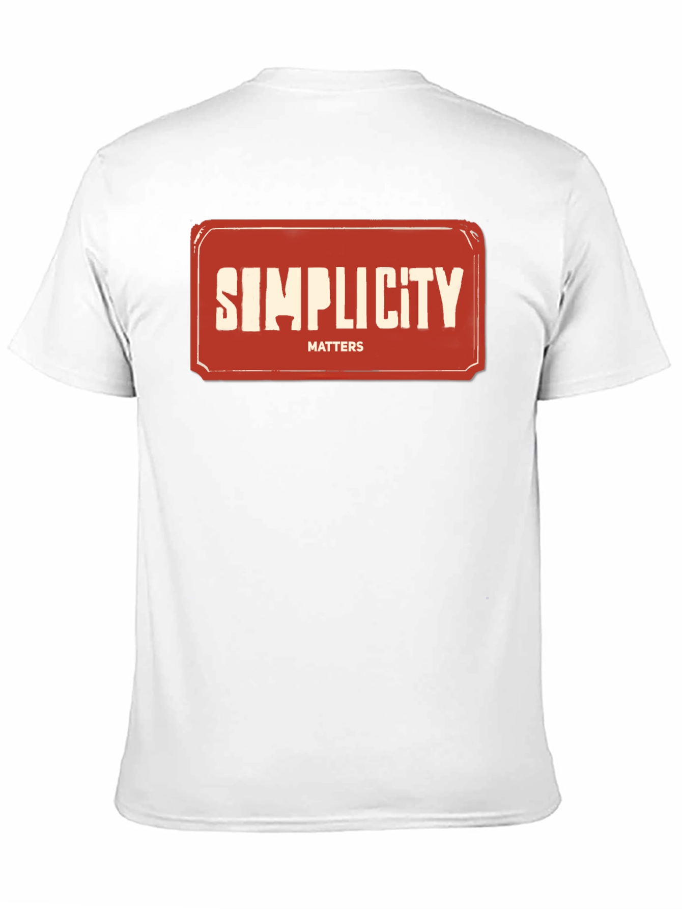 Simplicity Matters Graphic Tee - Unisex Casual T-Shirt