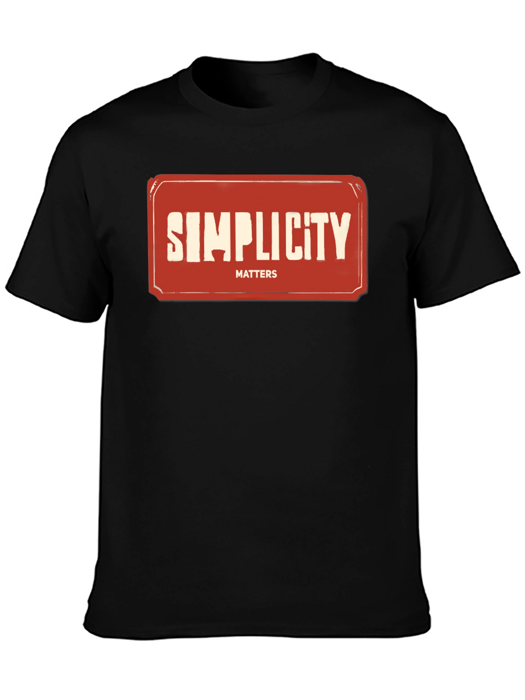 Simplicity Matters Graphic Tee - Unisex Casual T-Shirt