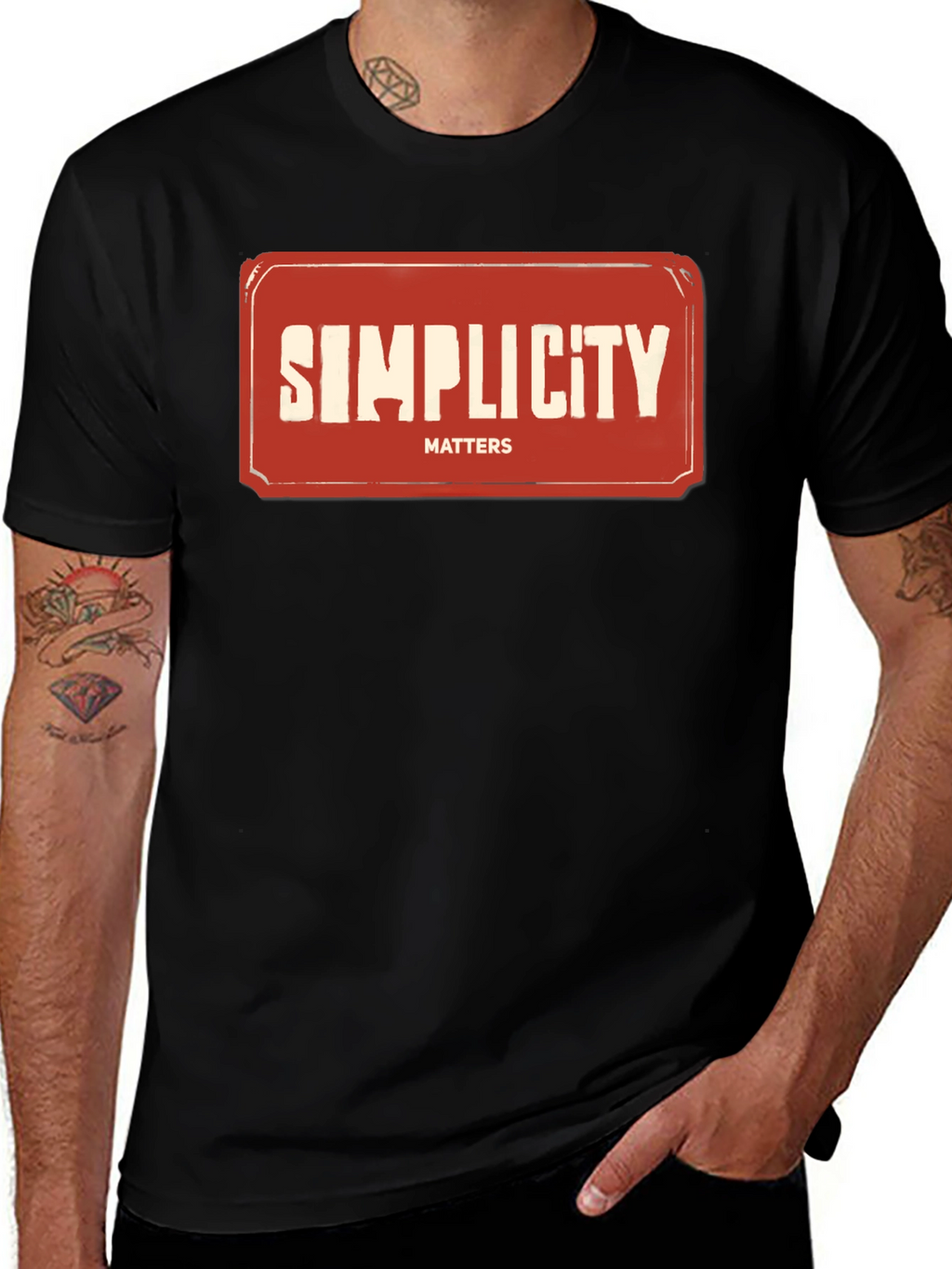 Simplicity Matters Graphic Tee - Unisex Casual T-Shirt