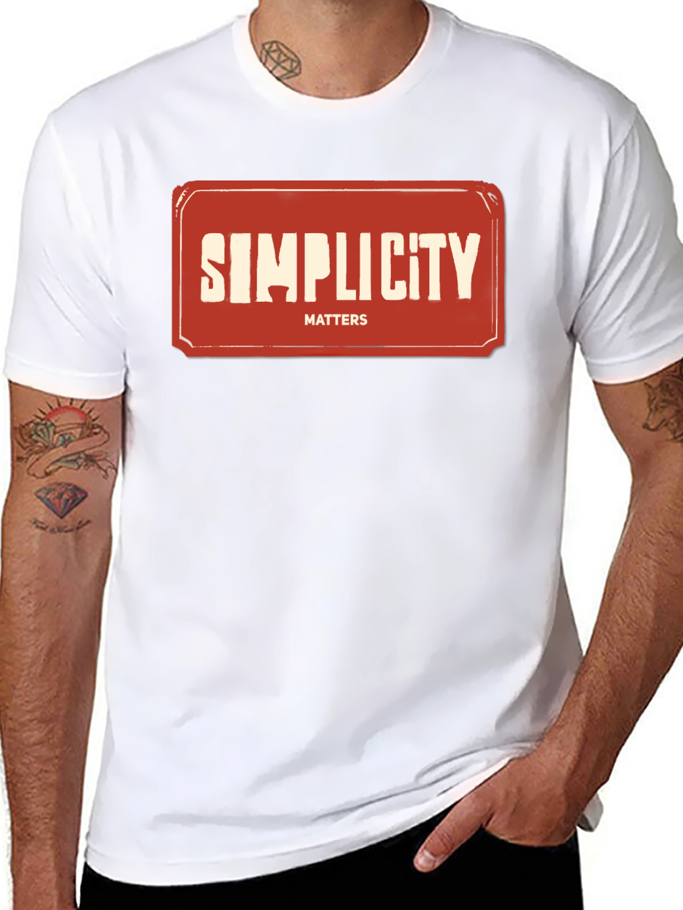 Simplicity Matters Graphic Tee - Unisex Casual T-Shirt