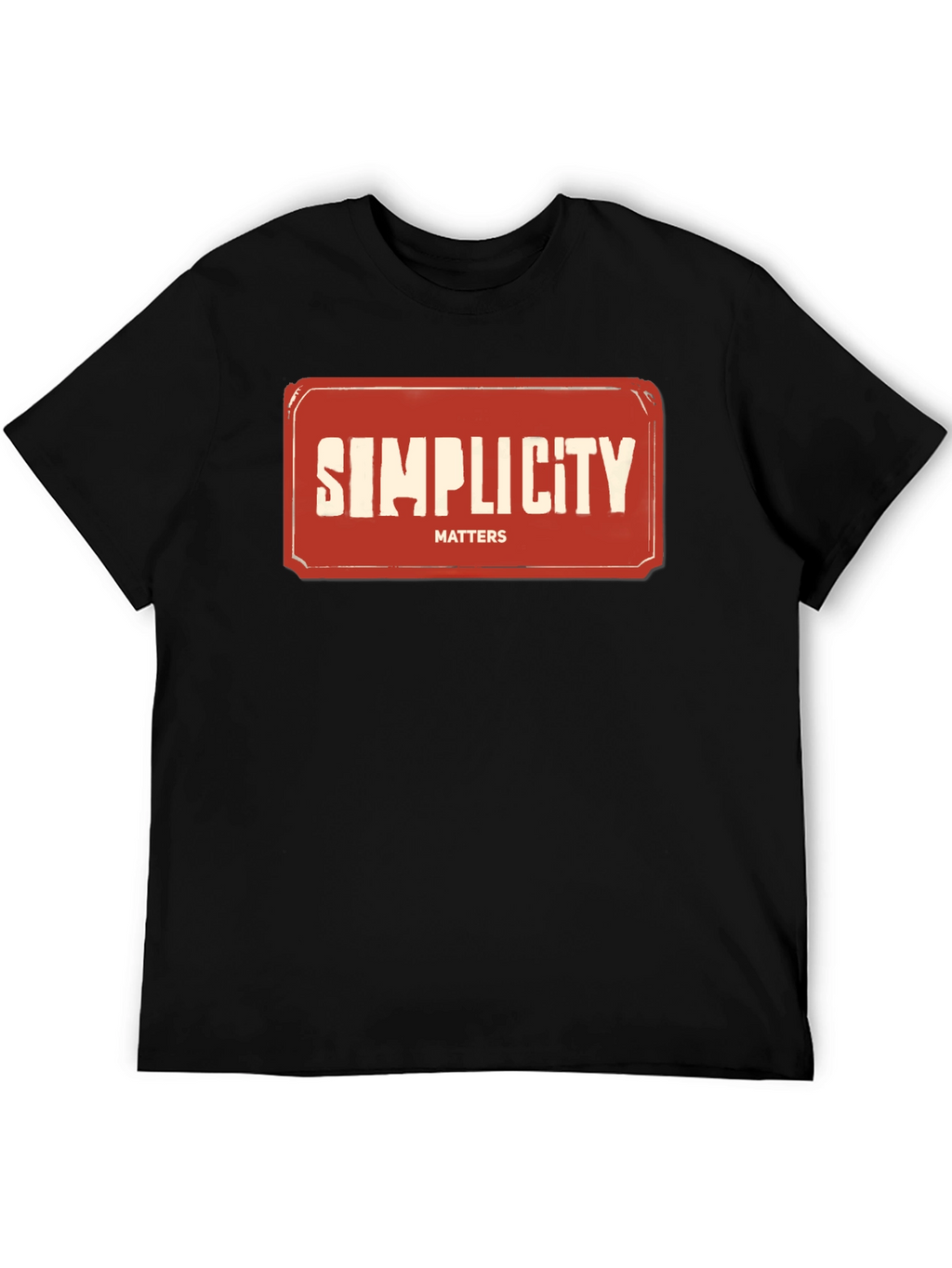 Simplicity Matters Graphic Tee - Unisex Casual T-Shirt