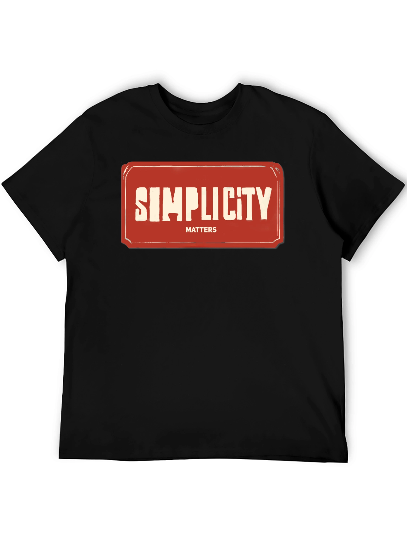 Simplicity Matters Graphic Tee - Unisex Casual T-Shirt