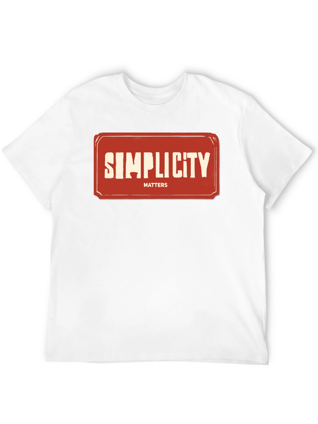 Simplicity Matters Graphic Tee - Unisex Casual T-Shirt
