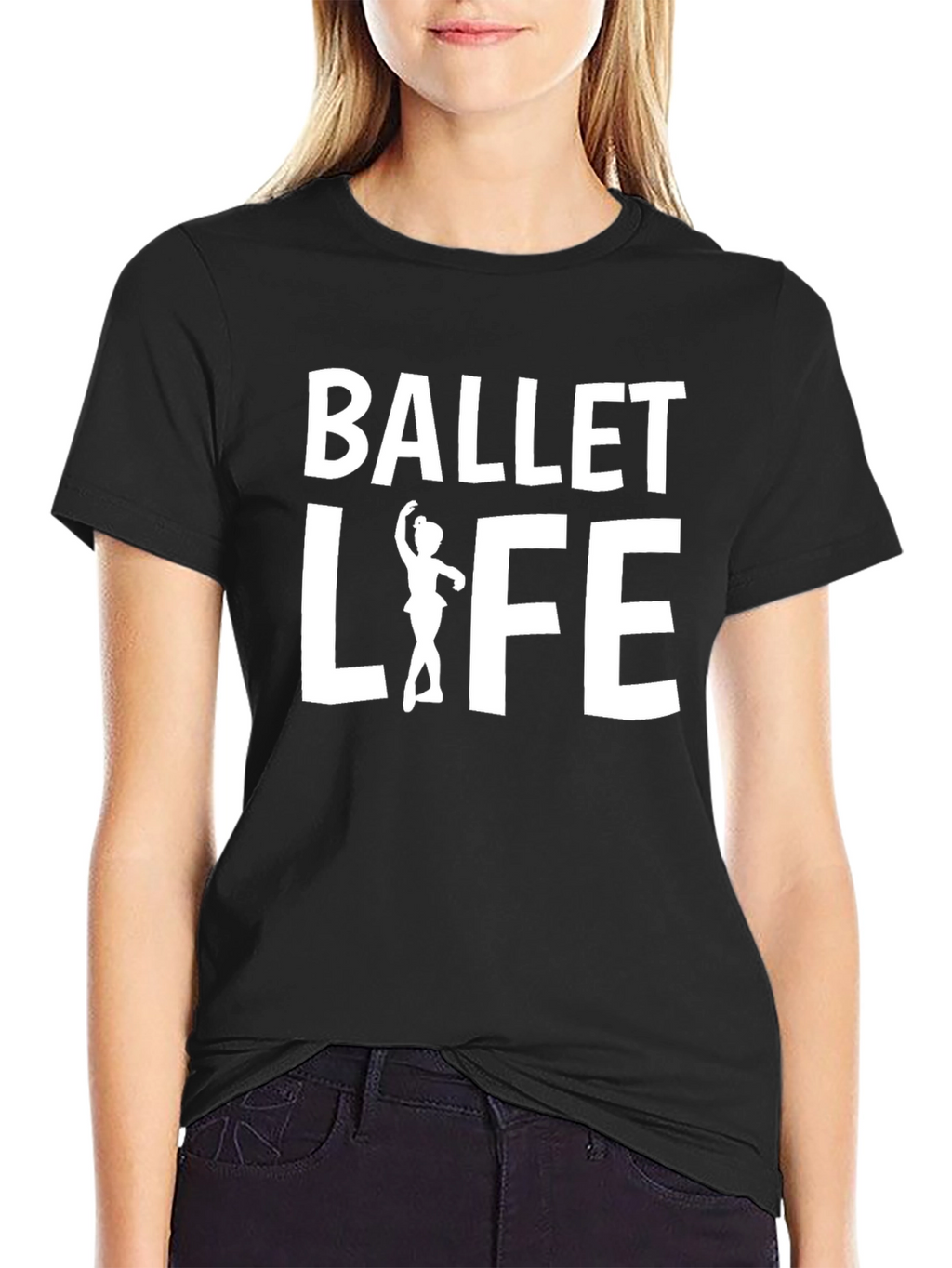 Ballet Life Graphic Tee - Black Unisex T-Shirt