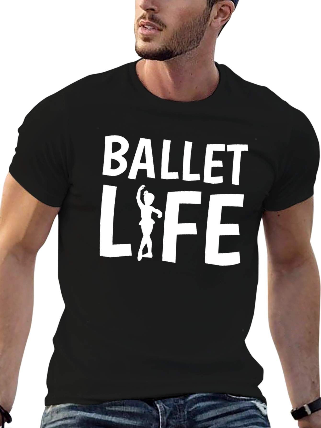 Ballet Life Graphic Tee - Black Unisex T-Shirt