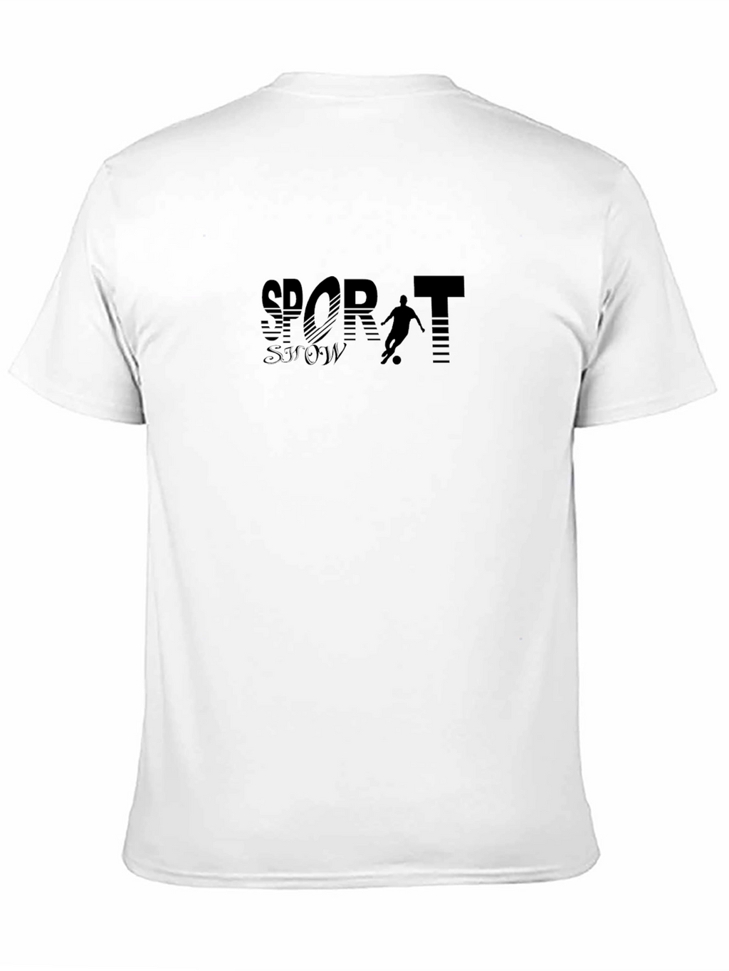 Black Sports T-Shirt: Show Your Style