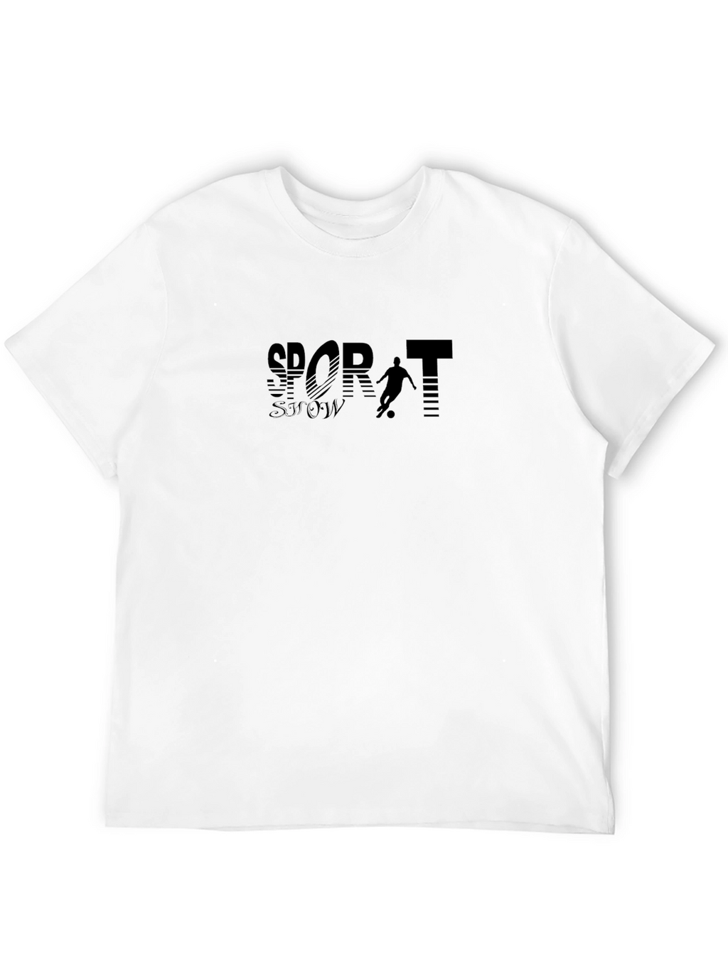 Black Sports T-Shirt: Show Your Style