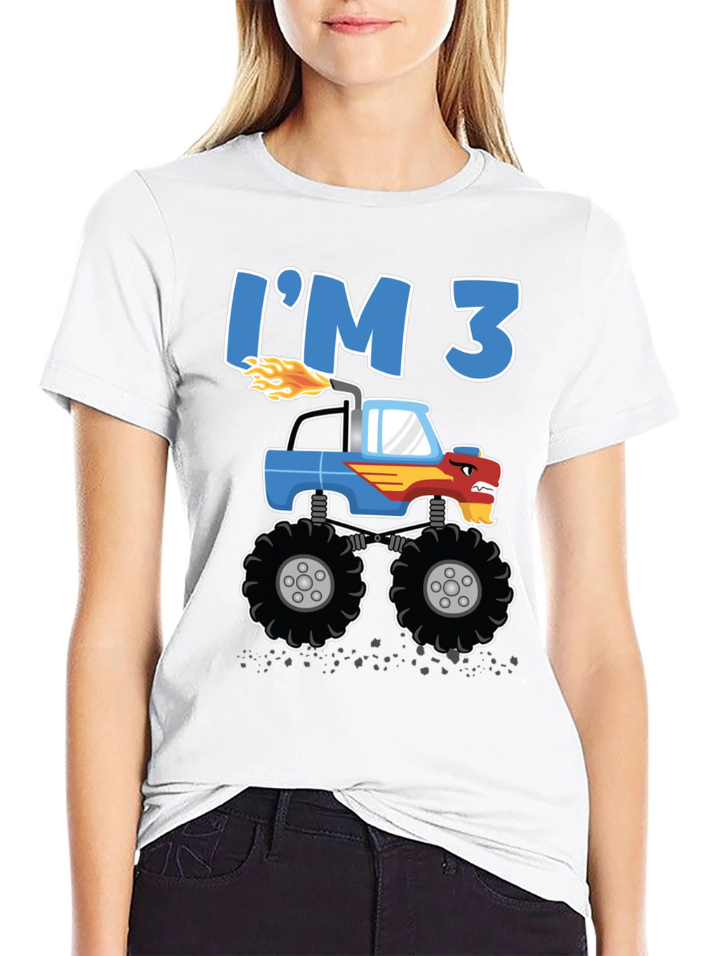 Im 3 Monster Truck Toddler T-Shirt