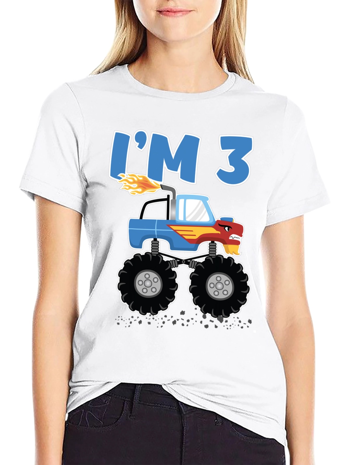 Im 3 Monster Truck Toddler T-Shirt