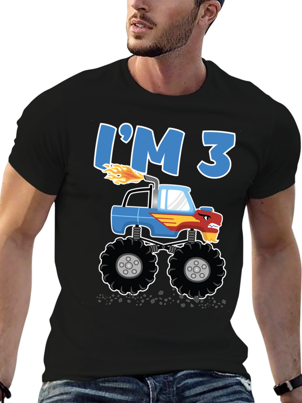 Im 3 Monster Truck Toddler T-Shirt