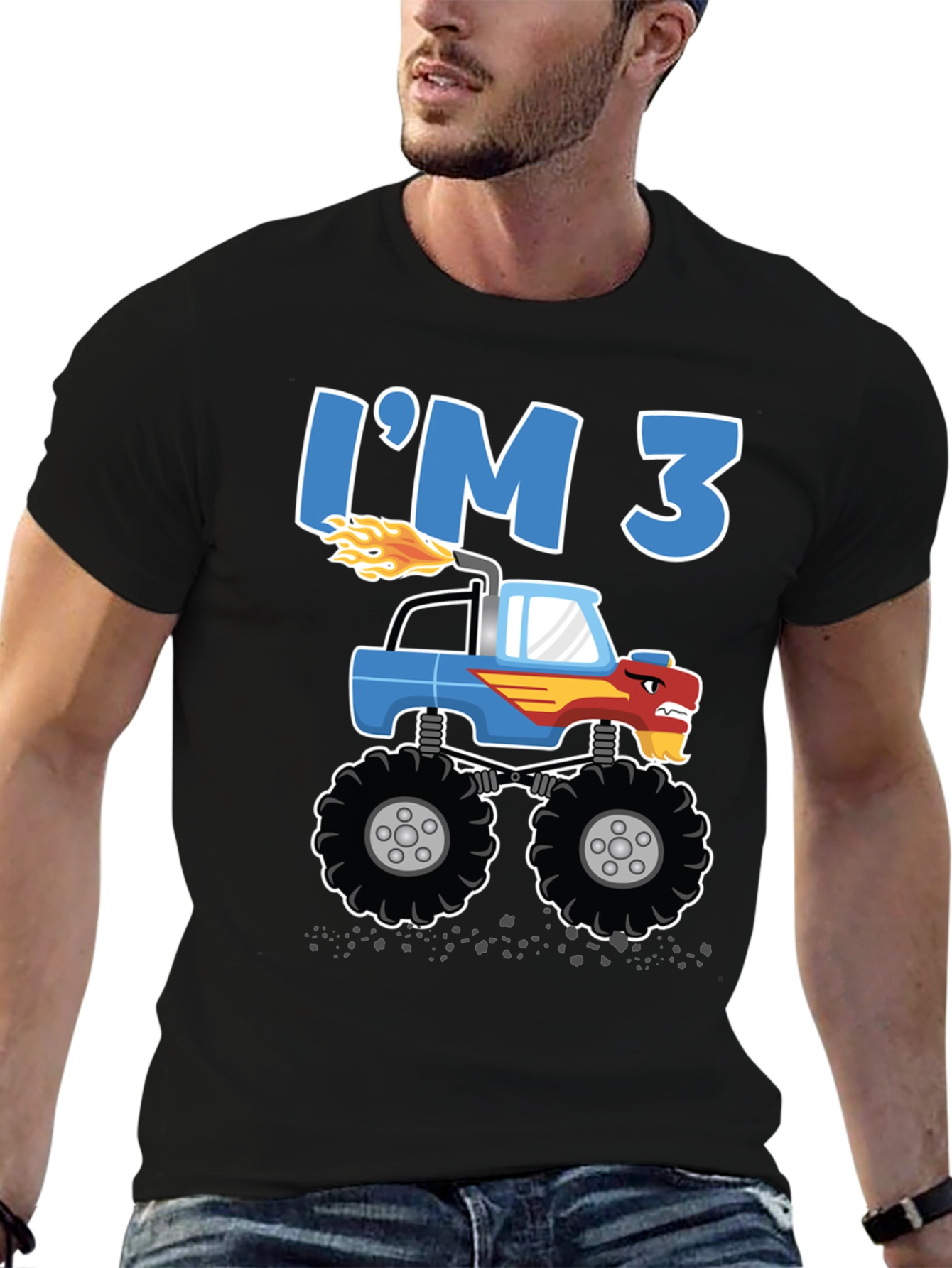 Im 3 Monster Truck Toddler T-Shirt