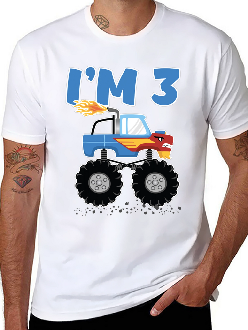 Im 3 Monster Truck Toddler T-Shirt