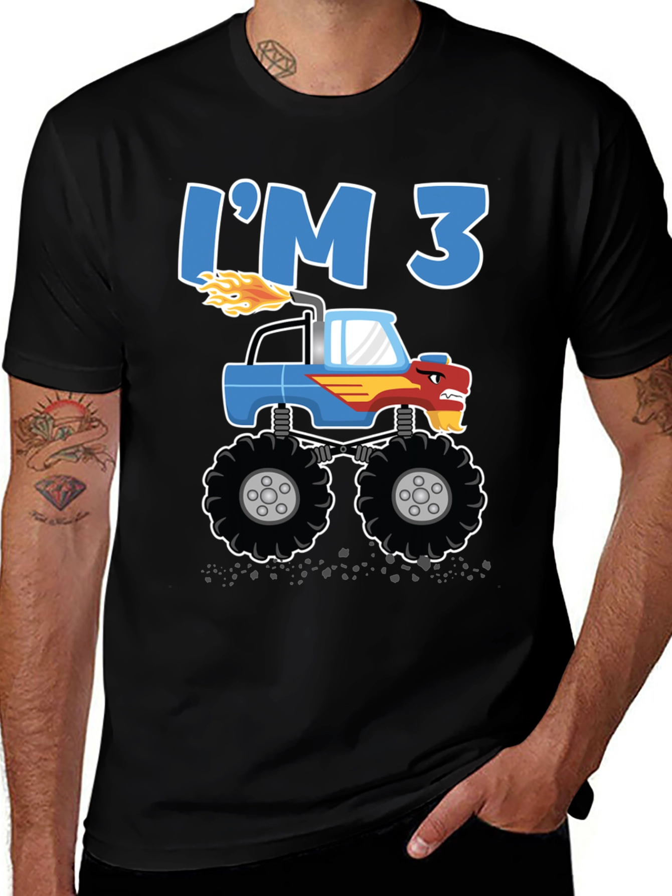 Im 3 Monster Truck Toddler T-Shirt