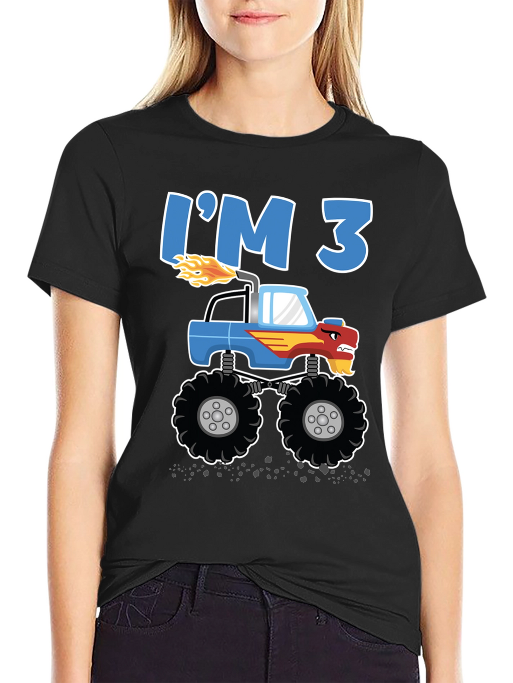 Im 3 Monster Truck Toddler T-Shirt