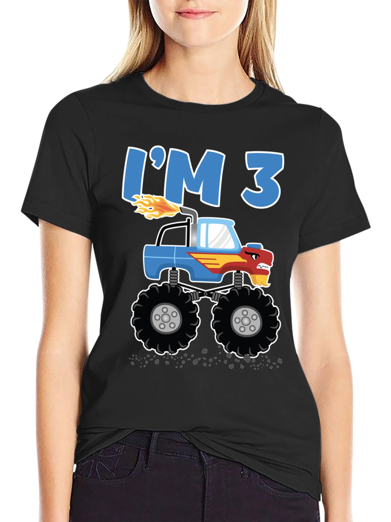 Im 3 Monster Truck Toddler T-Shirt