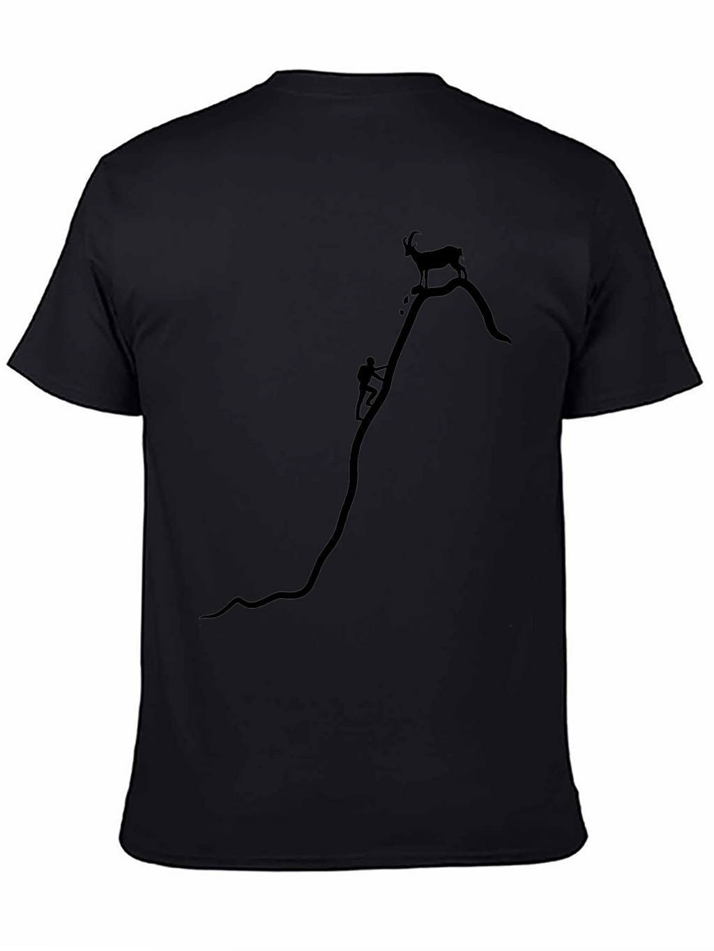 Black Mountain Climber Graphic Tee