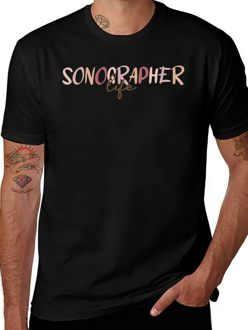 Sonographer Life Graphic Tee