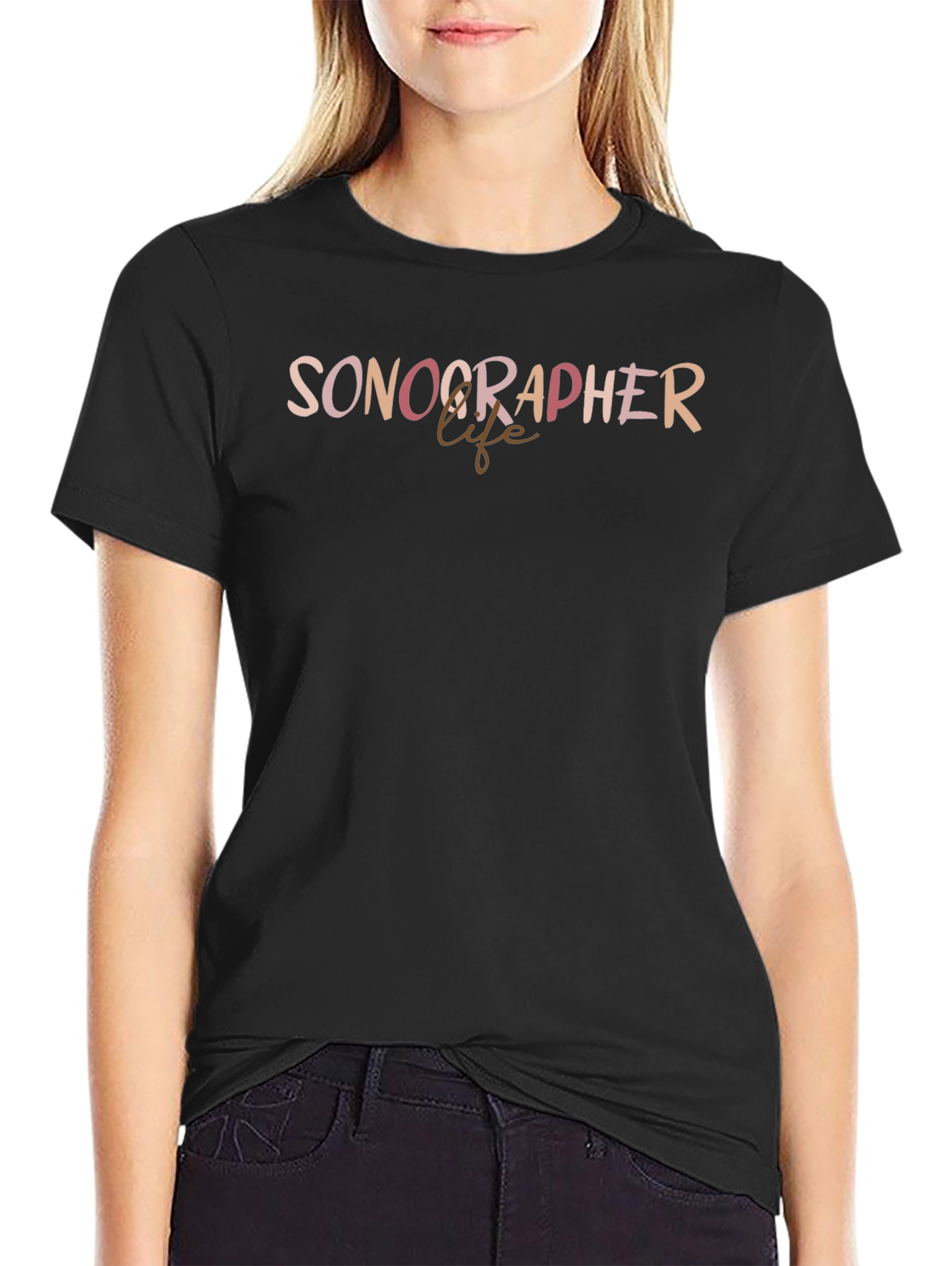 Sonographer Life Graphic Tee