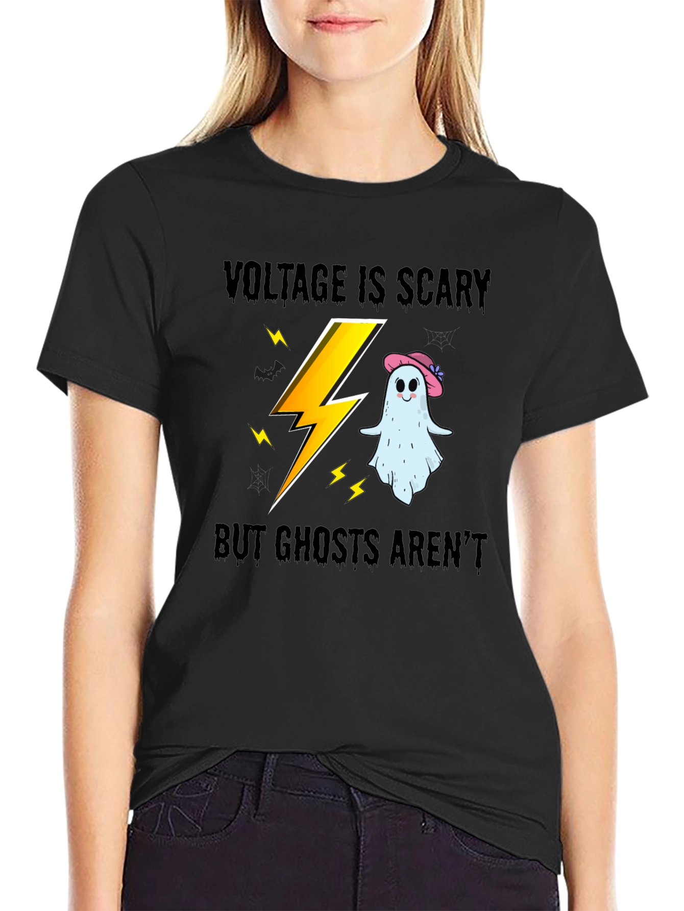 Voltage is Scary But Ghosts Arent T-Shirt