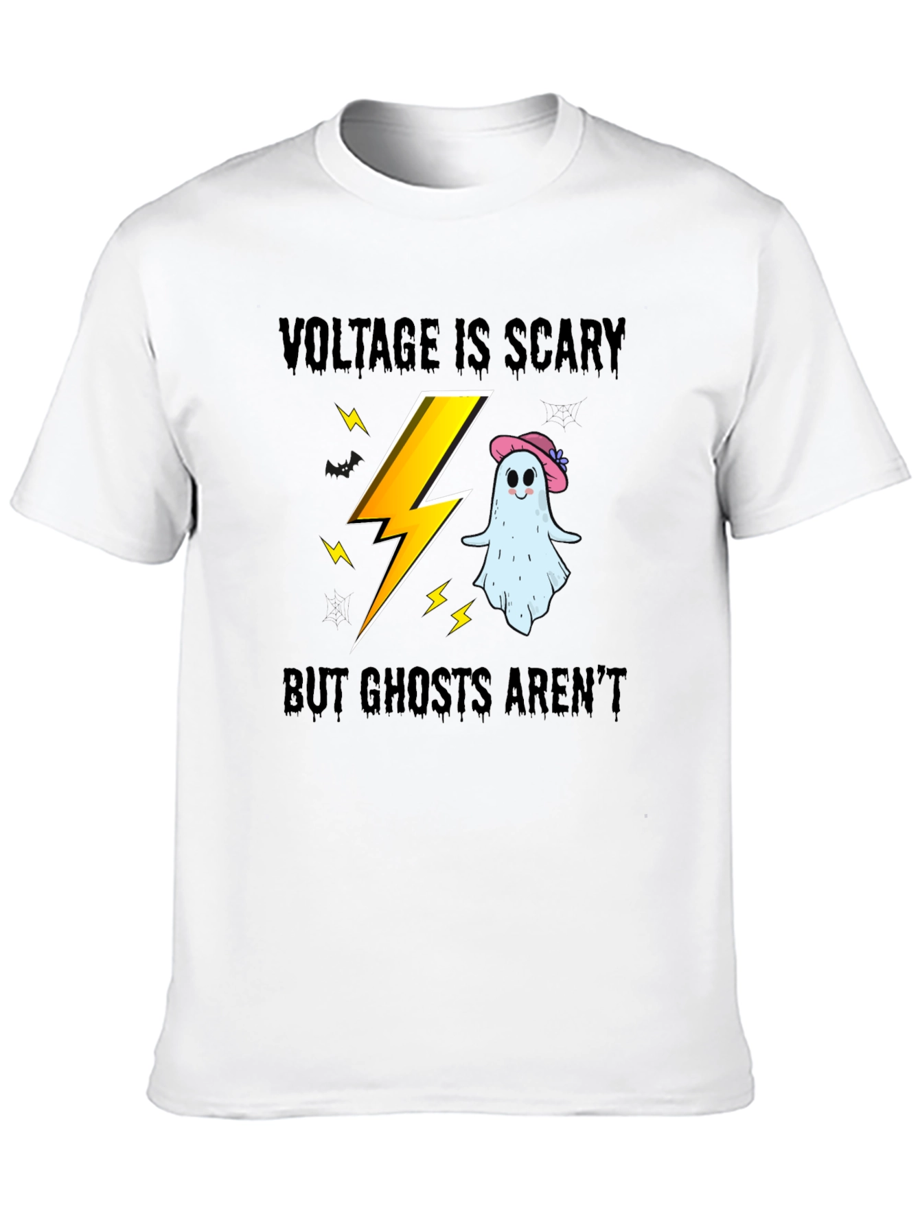 Voltage is Scary But Ghosts Arent T-Shirt