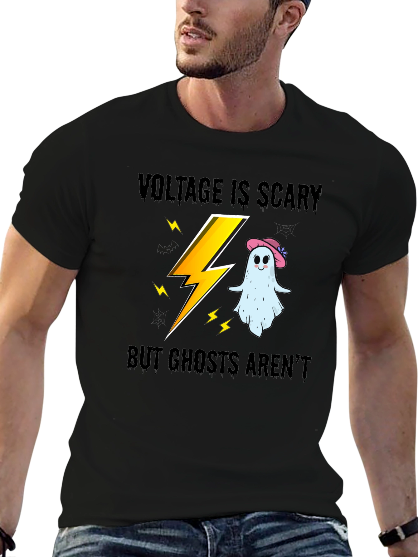 Voltage is Scary But Ghosts Arent T-Shirt