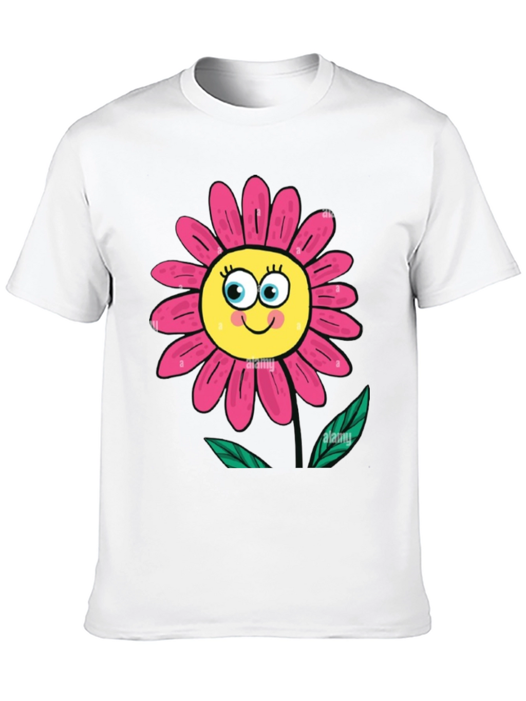Funny Flower Graphic T-Shirt - Soft Cotton Tee