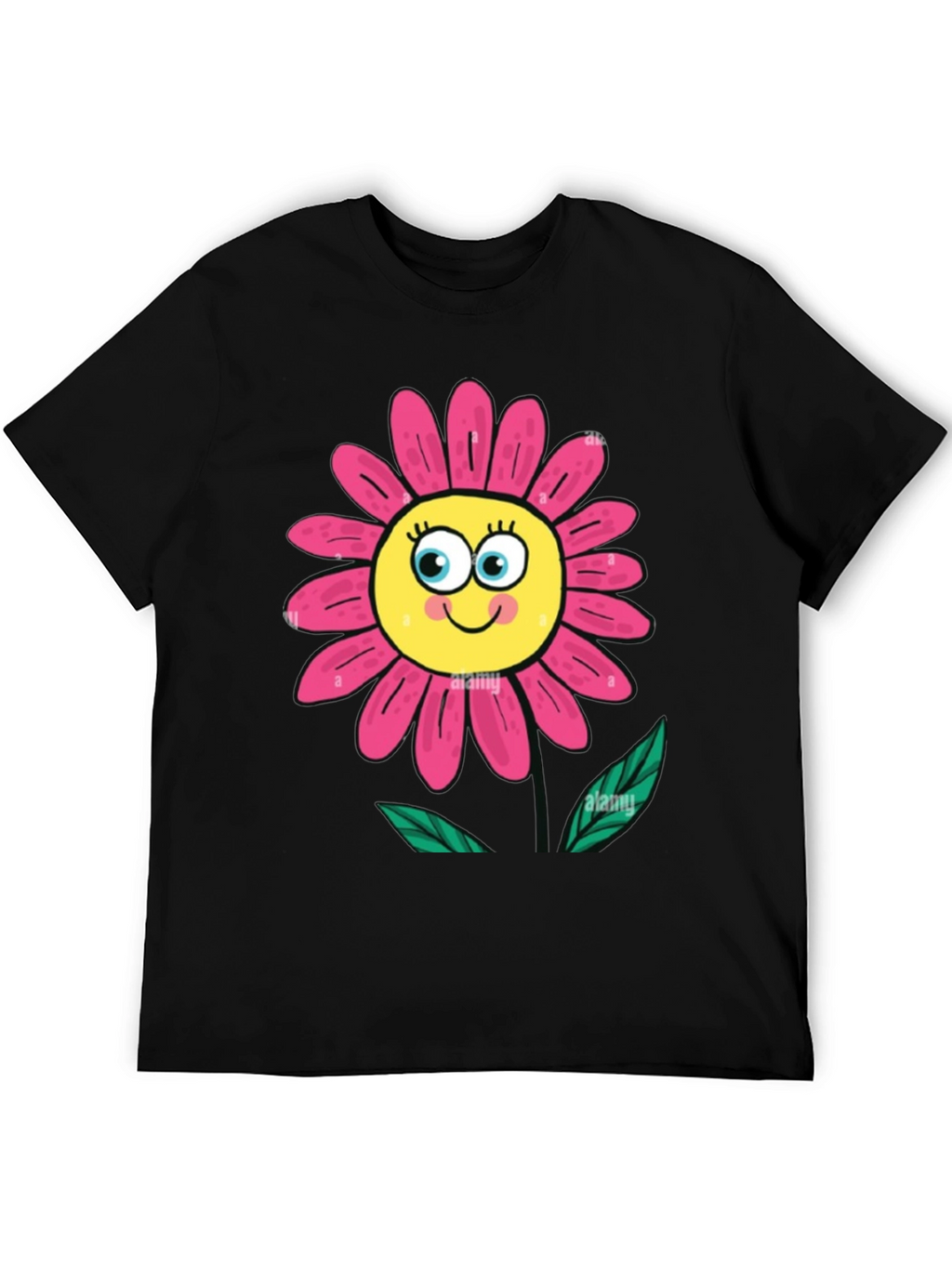 Funny Flower Graphic T-Shirt - Soft Cotton Tee