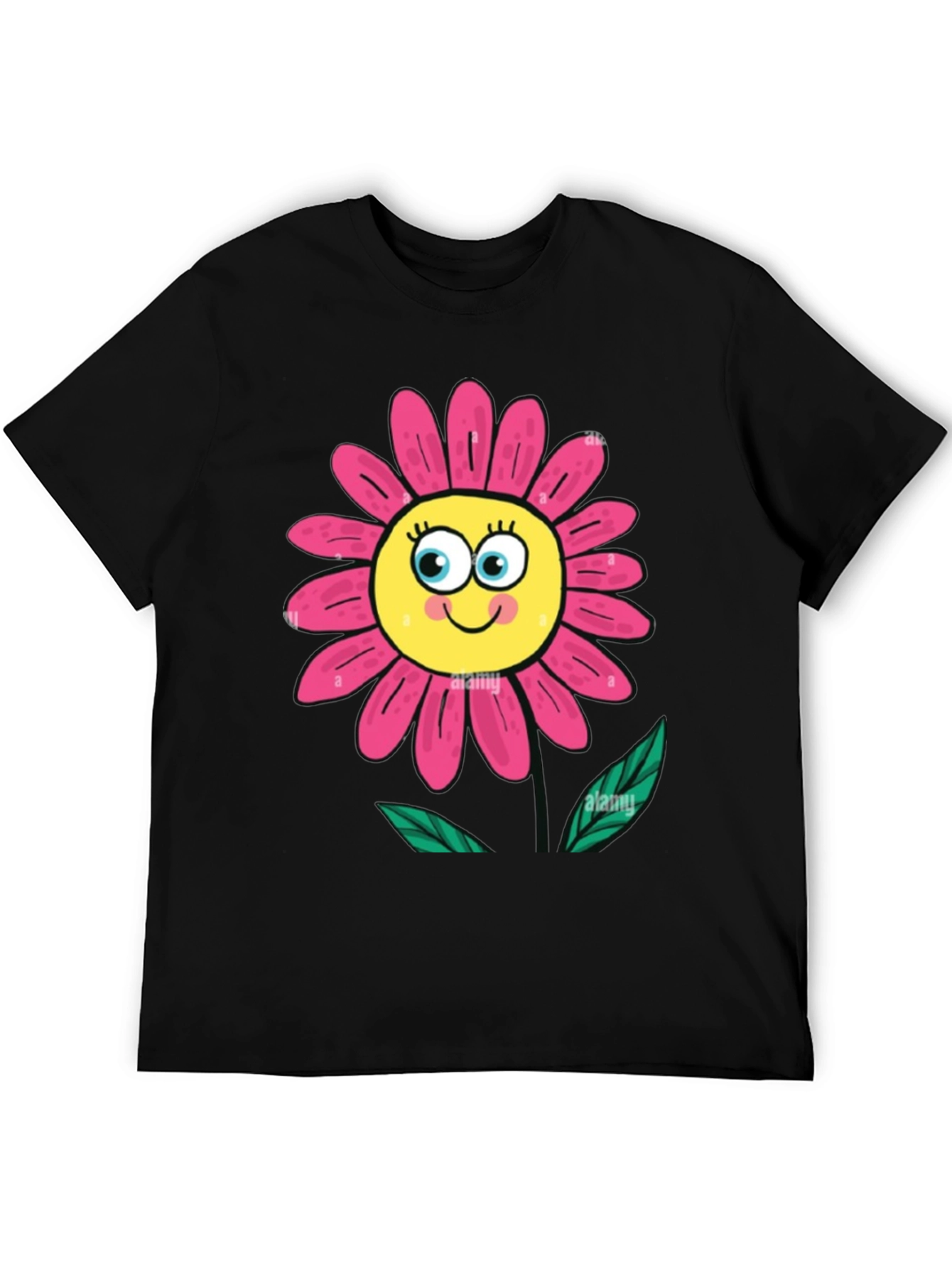 Funny Flower Graphic T-Shirt - Soft Cotton Tee