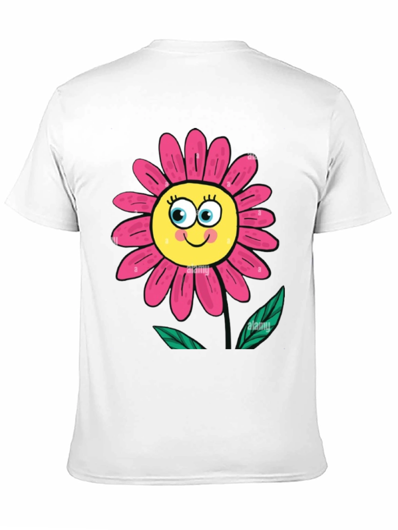 Funny Flower Graphic T-Shirt - Soft Cotton Tee