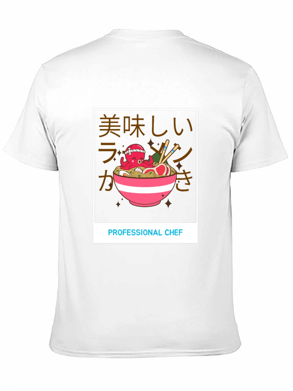 Octopus Chef Ramen T-Shirt - Unique Graphic Tee