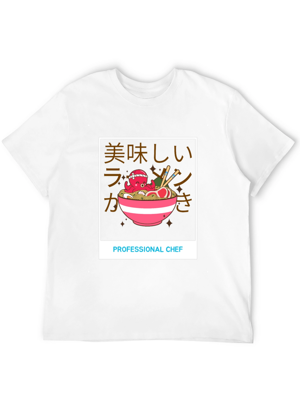 Octopus Chef Ramen T-Shirt - Unique Graphic Tee