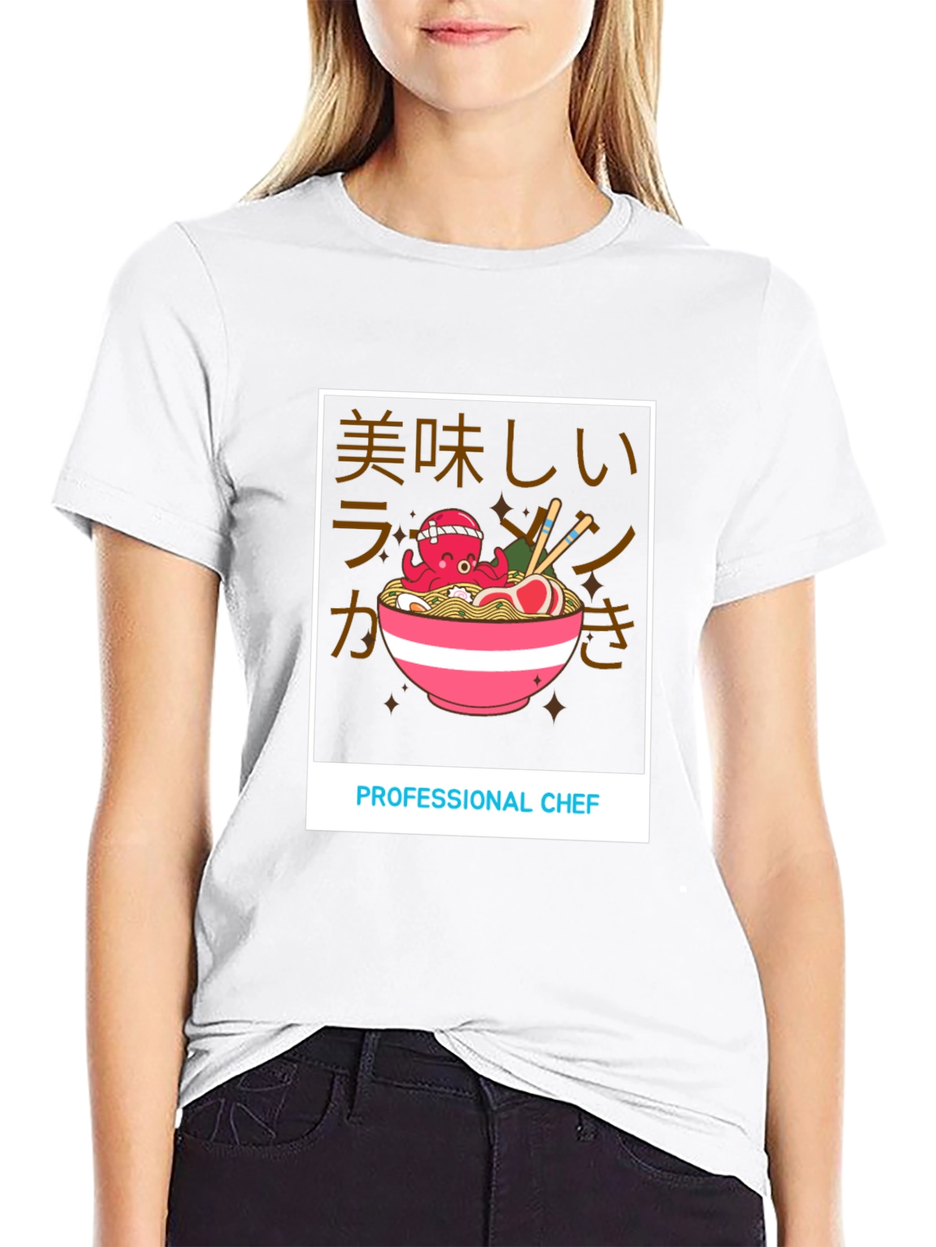 Octopus Chef Ramen T-Shirt - Unique Graphic Tee
