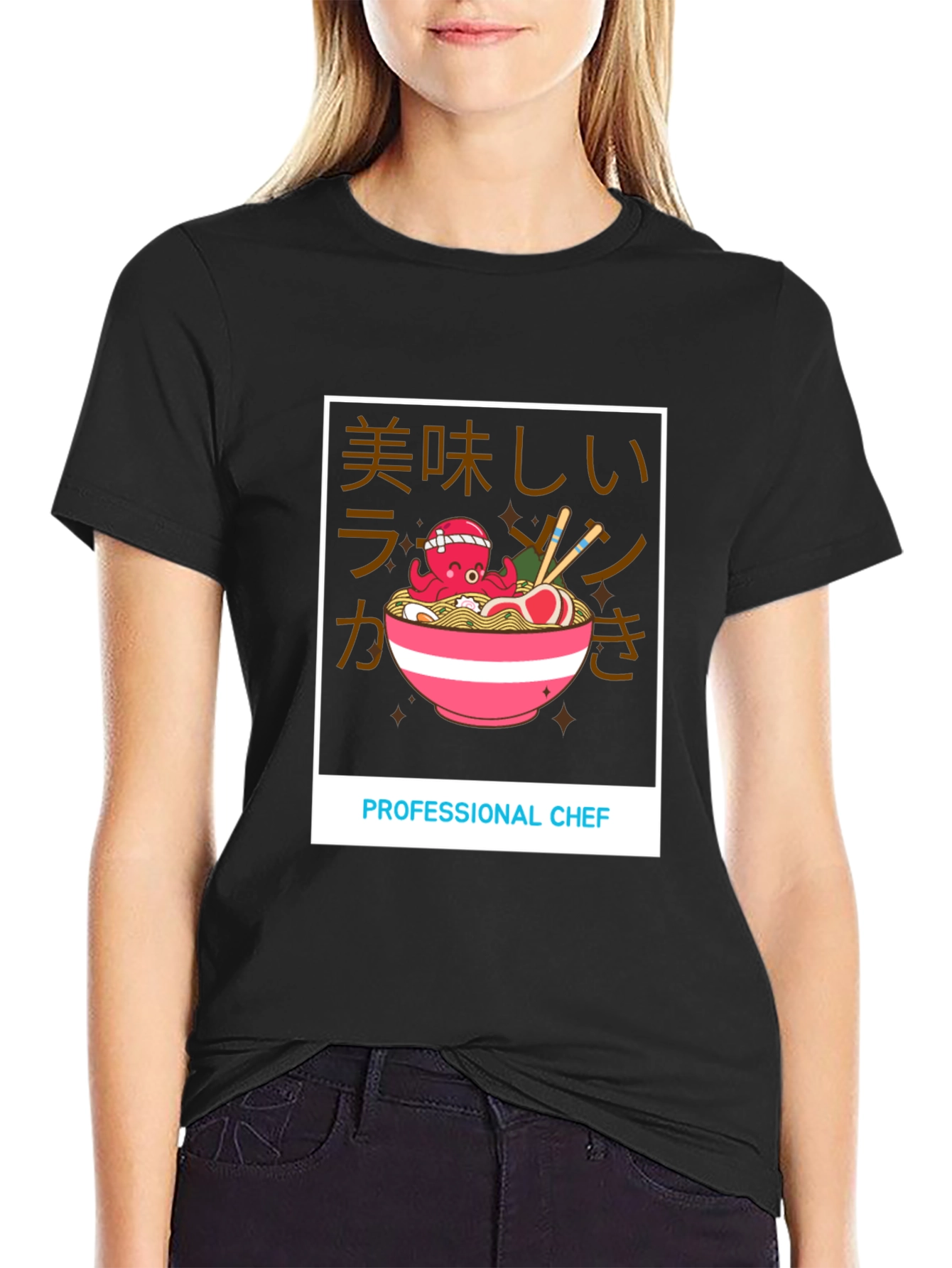 Octopus Chef Ramen T-Shirt - Unique Graphic Tee