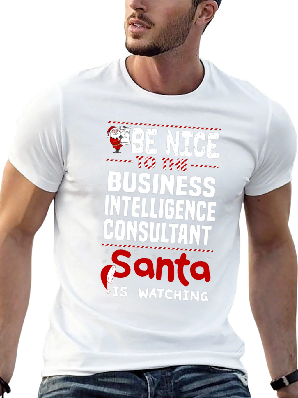 Business Intelligence Consultant Christmas T-Shirt