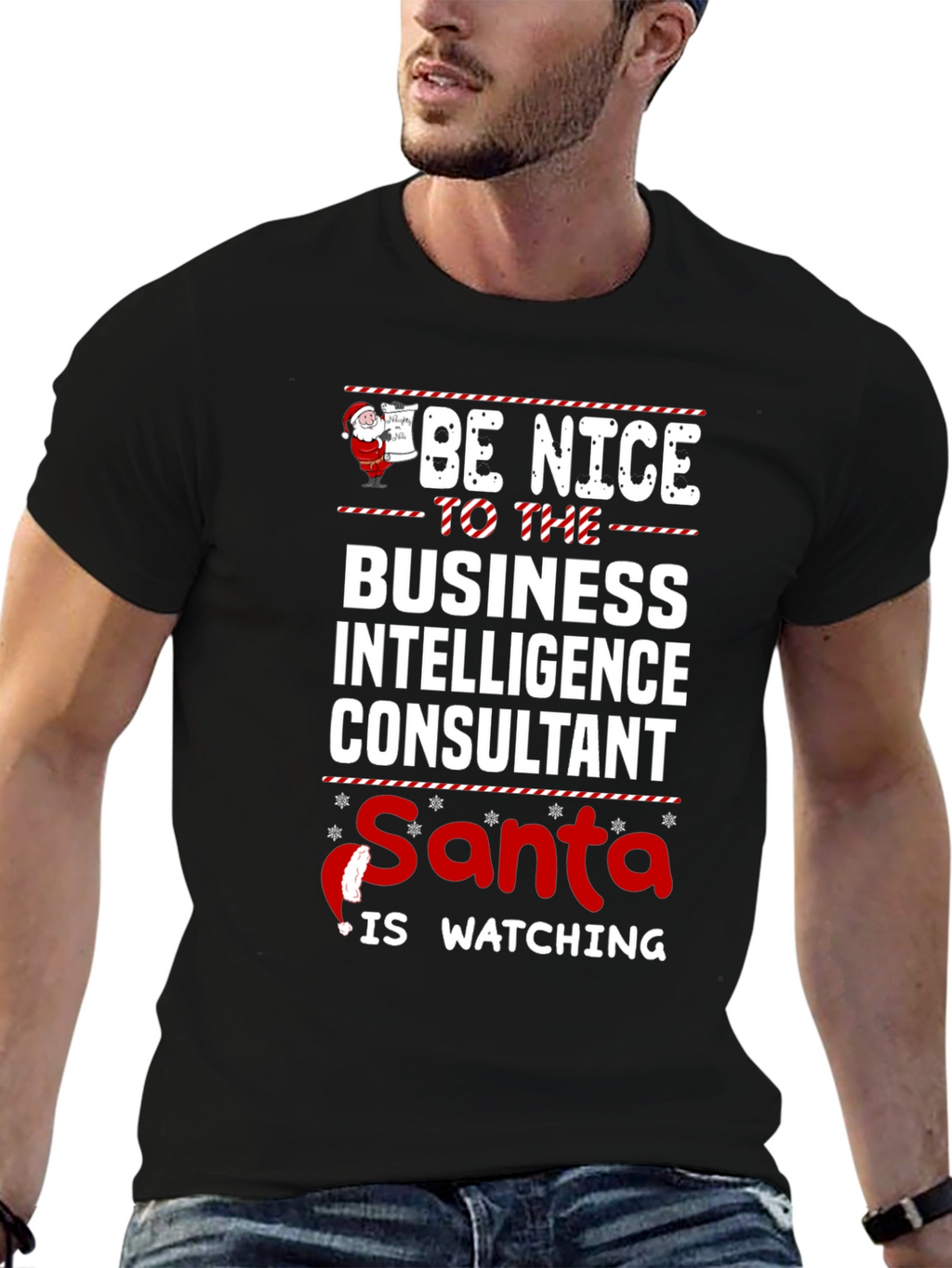 Business Intelligence Consultant Christmas T-Shirt