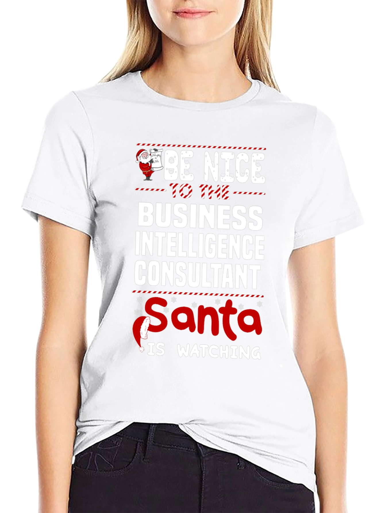 Business Intelligence Consultant Christmas T-Shirt