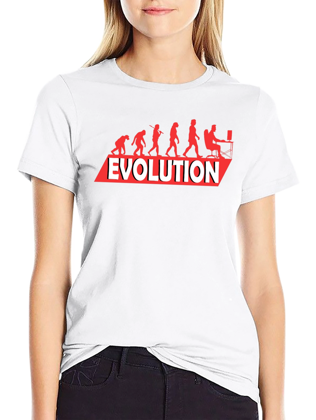 Evolution of Man T-Shirt - Funny Geeky Gamer Tee