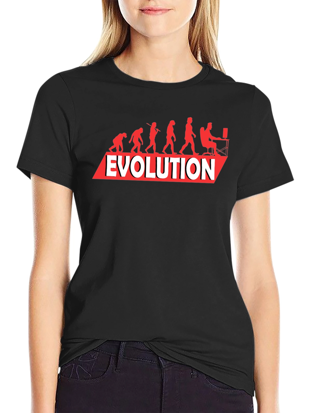 Evolution of Man T-Shirt - Funny Geeky Gamer Tee
